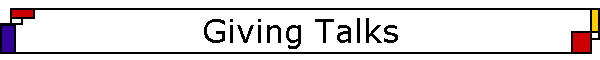 Giving Talks