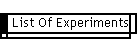 List Of Experiments