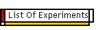 List Of Experiments